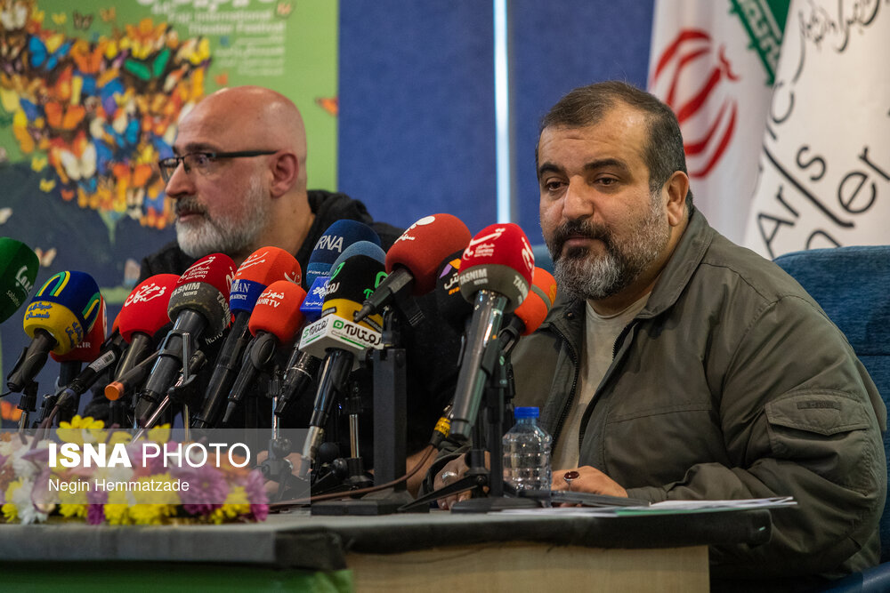 نشست خبری چهل و چهارمین جشنواره تئاتر فجر/ عکس چهل و چهارمین جشنواره تئاتر فجر