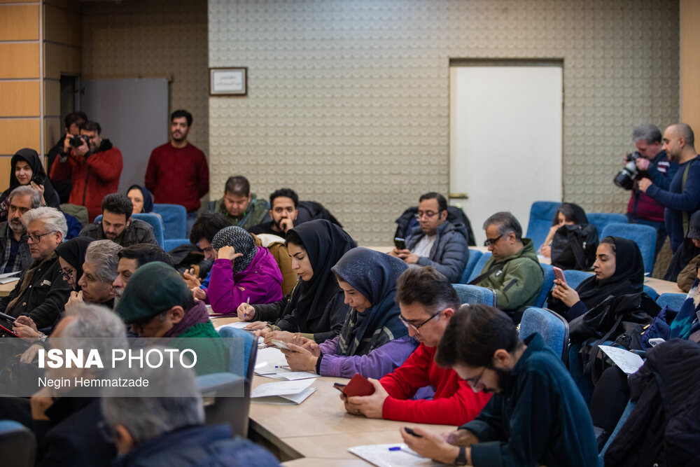 نشست خبری چهل و چهارمین جشنواره تئاتر فجر/ عکس