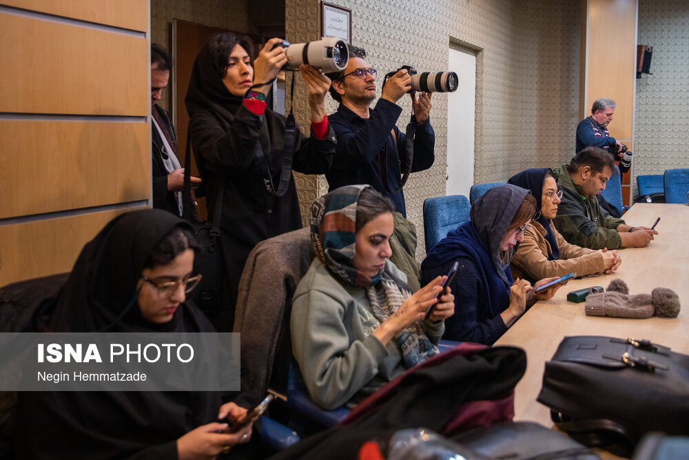 نشست خبری چهل و چهارمین جشنواره تئاتر فجر/ عکس