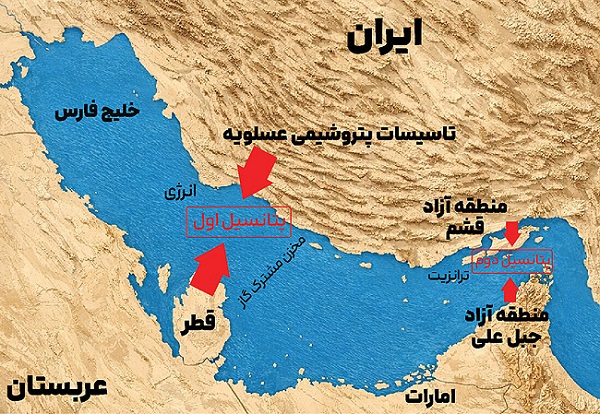 مکان‌یابی تازه برای ابربندر ملی ایران 