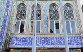 تخریب ها در حوادث اخیر تهران