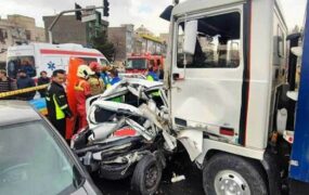 تصادف سواری و تریلی در پاکدشت؛ ۵ نفر جان باختند