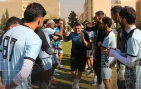 حضور بدون حاشیه وریا غفوری روی نیمکت استقلال