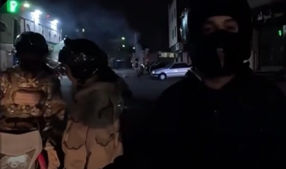 رشادت نیروهای امنیتی در مقابله با اغتشاشگران در تهران