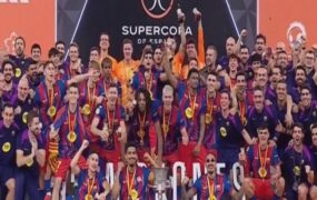 پایان ال‌کلاسیگوی فینال سوپرکاپ اسپانیا با قهرمانی بارسلونا