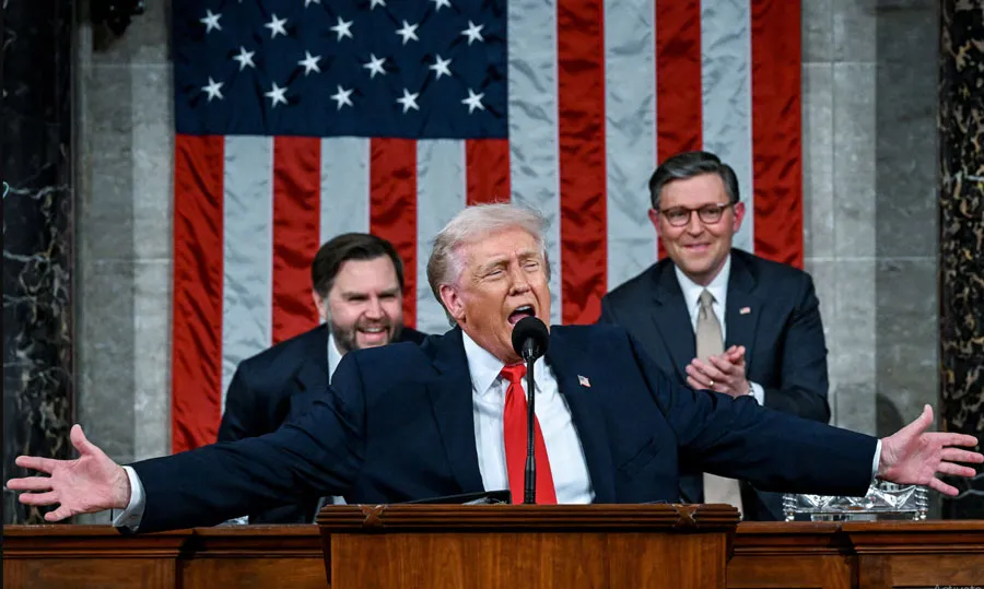 نطق سالانه ترامپ در کنگره آمریکا