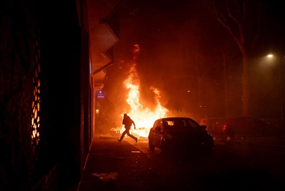 ناآرامی و آشوب در شهر تورین ایتالیا