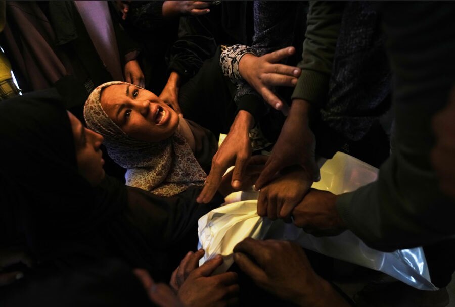 حملات هوایی اسرائیل به چادر آوارگان در غزه