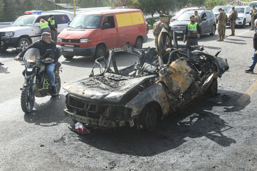 حمله پهپادی اسرائیل به خودرویی در جنوب لبنان