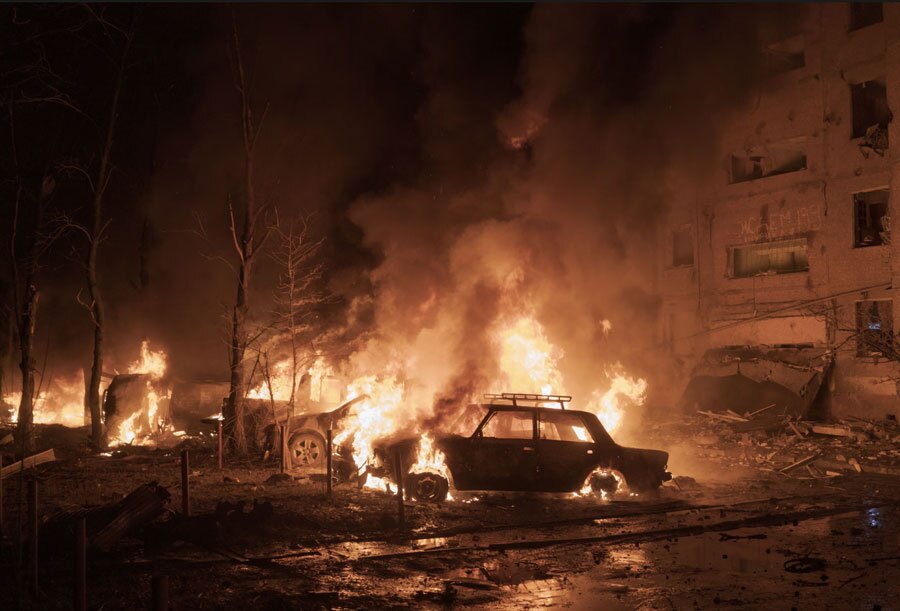 حمله موشکی روسیه به شهر کراماتورسک