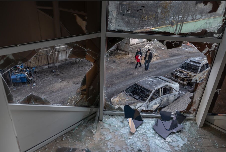 حمله پهپادی روسیه به بندر اودسا