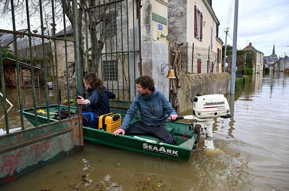 سیل در فرانسه