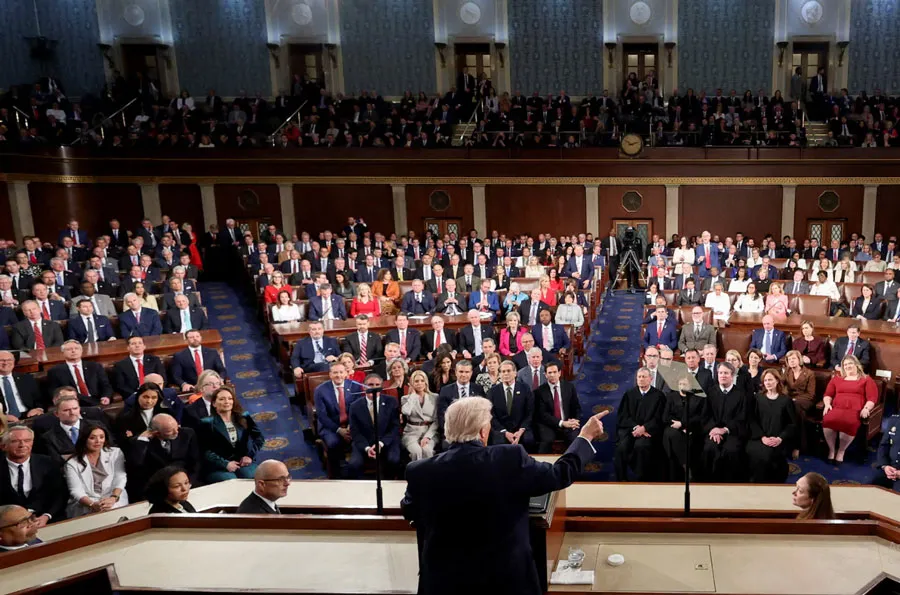 نطق سالانه ترامپ در کنگره آمریکا