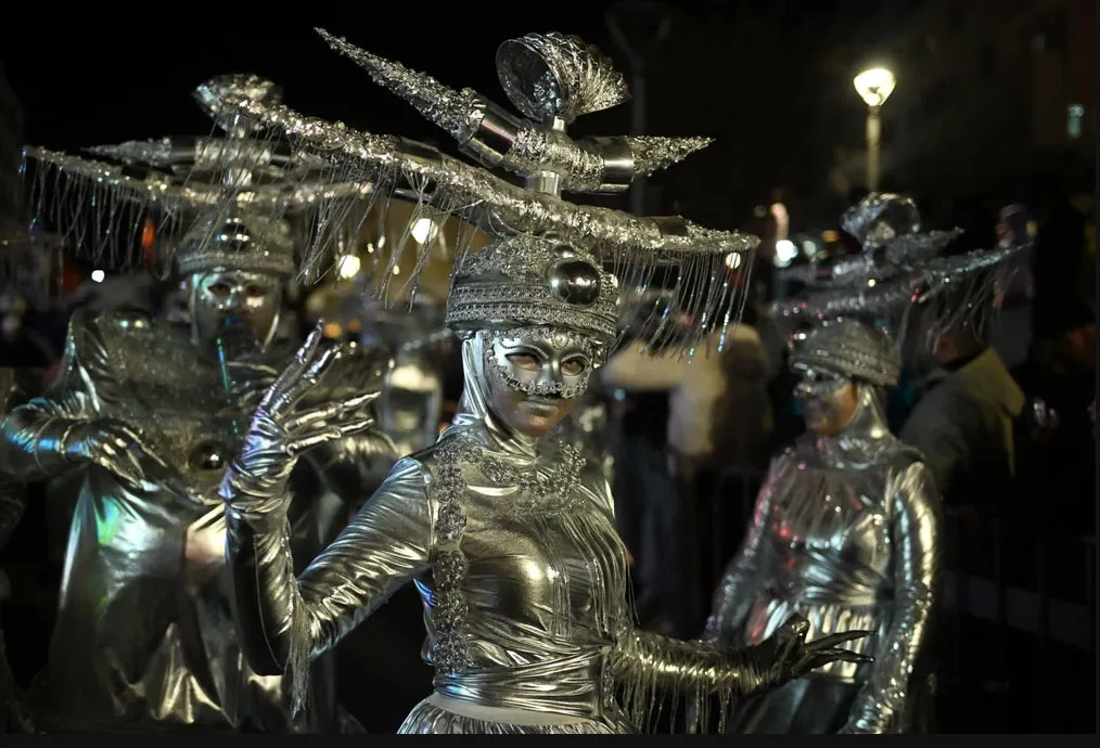 کارناوالی به مناسبت آغاز ایام روزه ‌داری مسیحیان