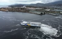 بزرگ‌ترین کشتی تمام‌برقی جهان به آب‌های آزاد می‌آید