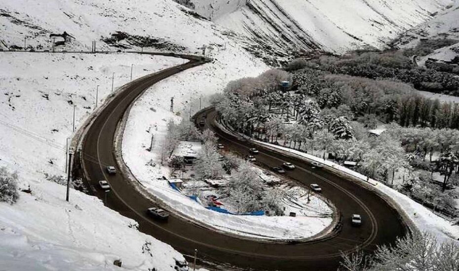 بارش برف و باران در ۴ استان
