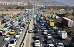ترافیک سنگین در ورودی‌های تهران؛ محورهای شمالی خلوت شد