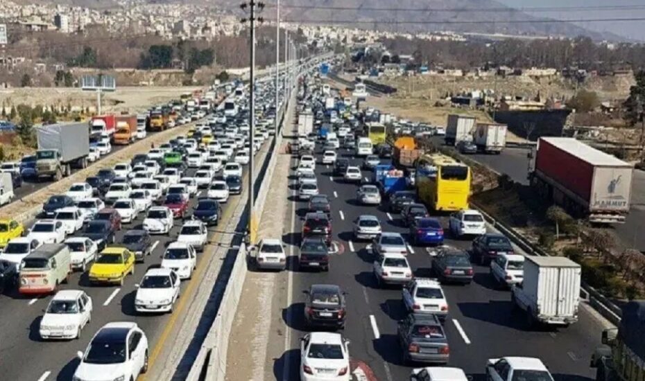 ترافیک سنگین در ورودی‌های تهران؛ محورهای شمالی خلوت شد