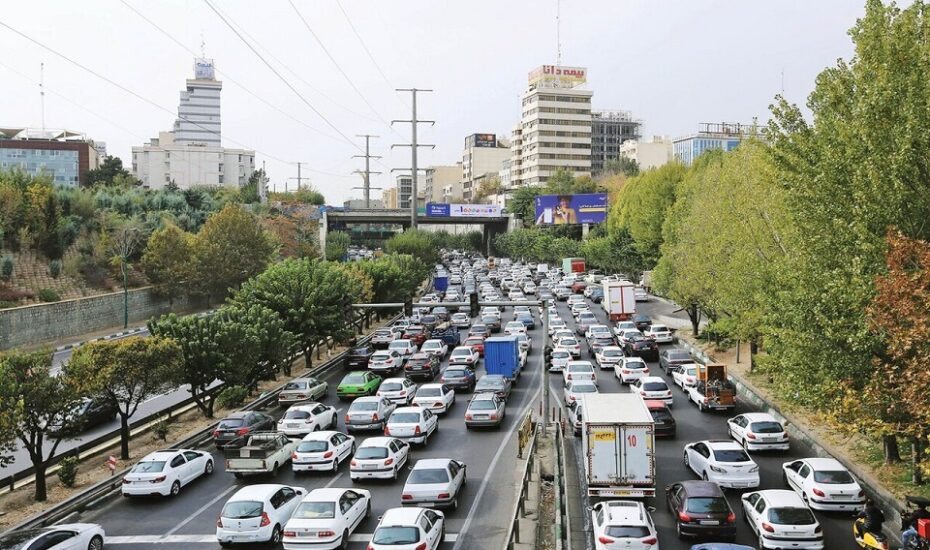 ترافیک سنگین در چهار ورودی پایتخت