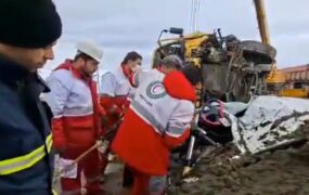 تصادف زنجیره‌ای در محور دیواندره- سقز با ۳ کشته