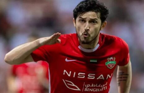 سردار آزمون دومین بازیکن گران‌قیمت لیگ امارات شد