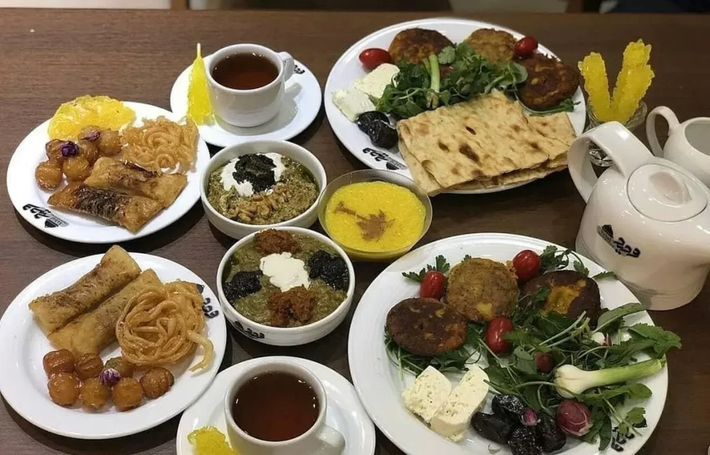 سفره افطار