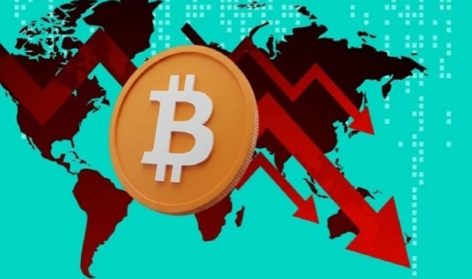 سقوط مجدد ارزش بیت‌کوین