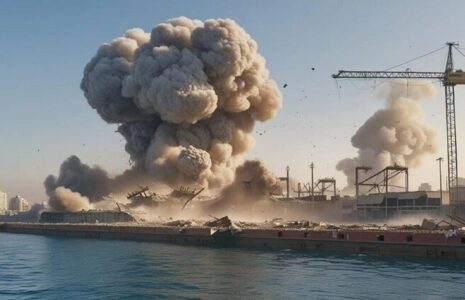 صدای انفجار