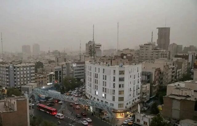 هشدار هواشناسی برای تهران