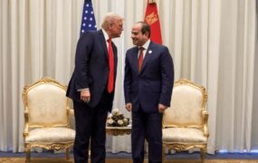 درخواست رئیس جمهور مصر از ترامپ برای پایان جنگ السیسی