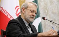 توئیت علی لاریجانی خطاب به آمریکا و اسرائیل