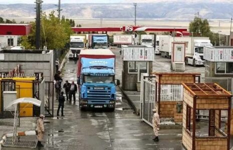 فعالیت کامل مرز بازرگان در حمل‌ونقل کالا و ترانزیت