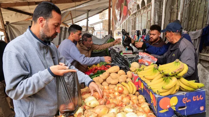 بازاری در غزه