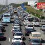 ترافیک سنگین در محورهای منتهی به تهران