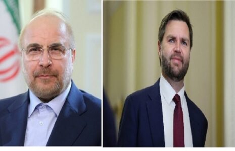 قالیباف و جی دی ونس مذاکره‌کنندگان ارشد ایران و آمریکا