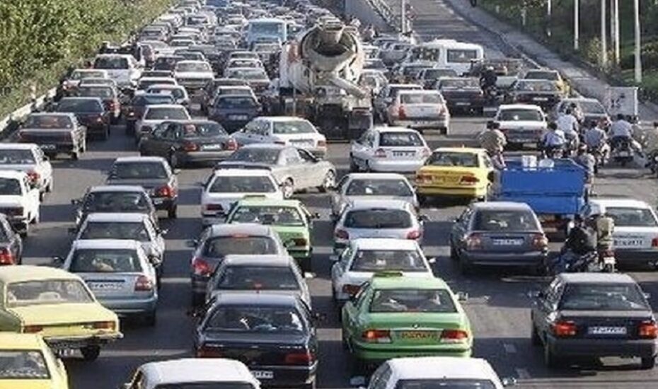 وضعیت تردد معابر و بزرگراه های تهران اعلام شد