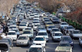 ترافیک سنگین در آزادراه‌های قزوین‑کرج‑تهران و ساوه‑تهران