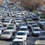 ترافیک سنگین در آزادراه‌های قزوین‑کرج‑تهران و ساوه‑تهران