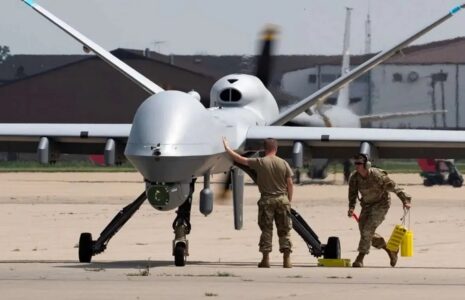 سپاه: یک فروند پهپاد MQ9 آمریکا هدف قرار گرفت و سقوط کرد