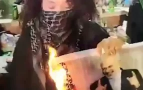 واکنش فرماندار گرگان به تصاویر سوزاندن عکس ظریف فرماندار گرگان