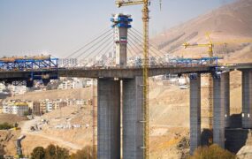 بازسازی پل B۱ کرج آغاز شد+ فیلم