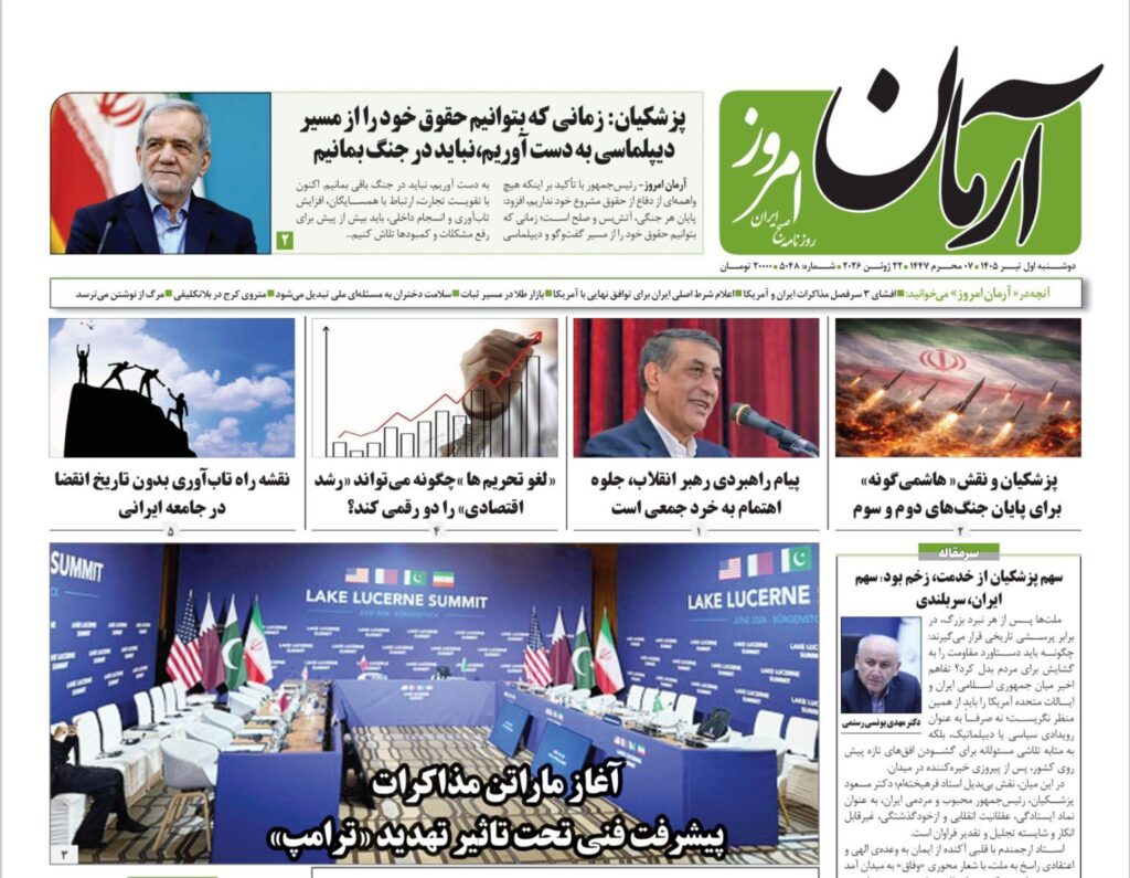 آرمان امروز