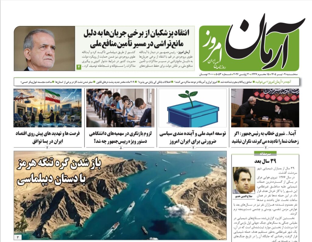 آرمان امروز