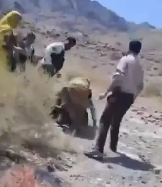 ضرب‌وشتم زن بلوچ
