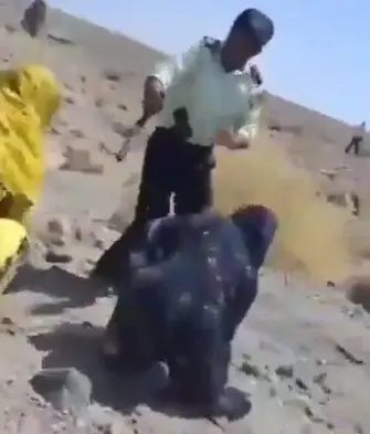 ضرب‌وشتم زن بلوچ