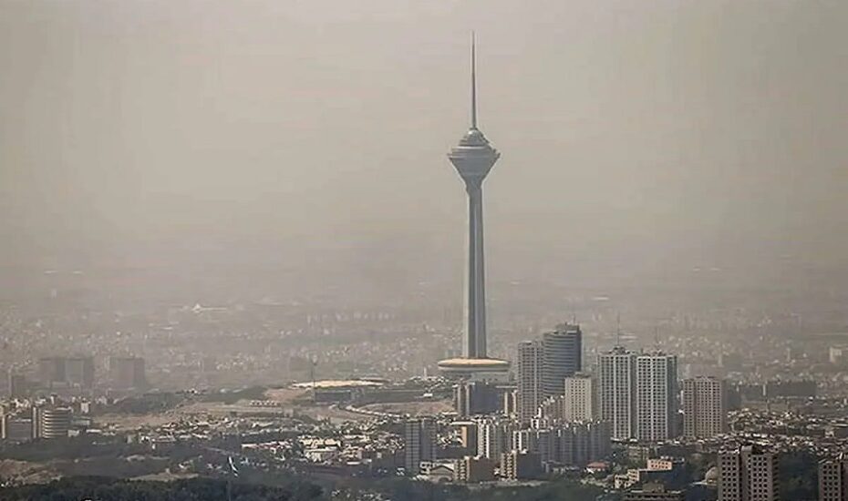 احتمال وقوع طوفان گرد و خاک در تهران