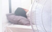 مزایا، عوارض خوابیدن زیر باد پنکه