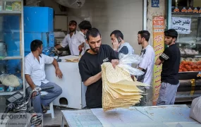 نانوایی+نان+لواش