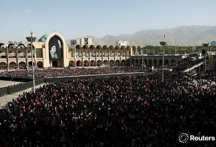 بدرقه رهبر شهیدرویترز