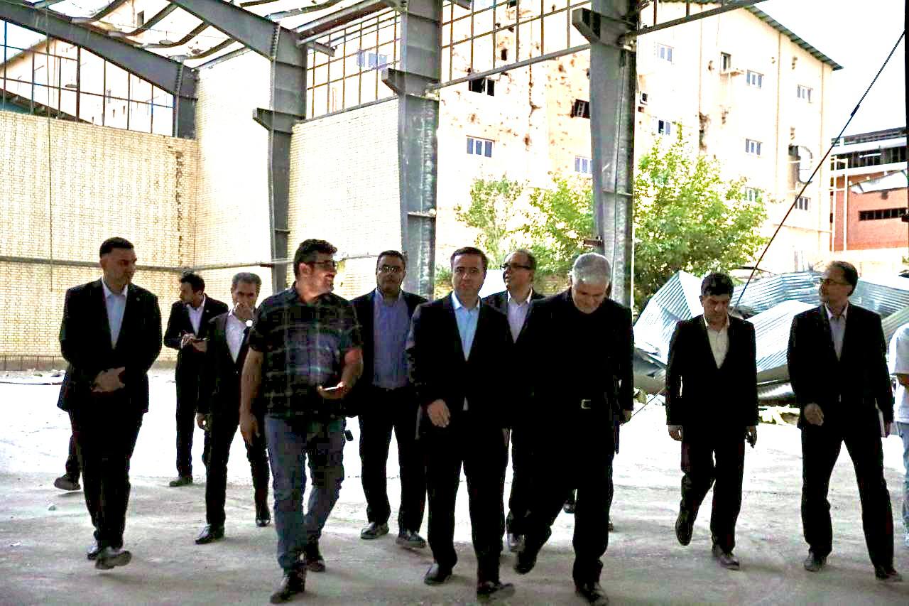 بازدید سرپرست بانک صادرات ایران
